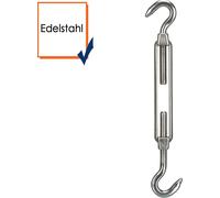 Tendeur Perel, 2 crochets, acier inoxydable, portée 190 mm-270 mm
