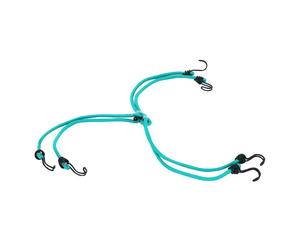 Tendeur pieuvre sandow à 6 bras vélo Masterlock 40kgs Bleu