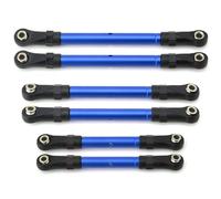 Tendeurs avant et arrière réglables - Tiges de traction - Biellettes de direction - Tige de liaison servo compatible avec les tuyaux Traxxas Slash Rustler Stampede 4x4