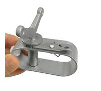 Tendeurs Bache Piscine, Treuil Tendeur De Câble en Aluminium Inoxydable - Robuste Et Durable, Accessoires De Piscine pour Piscines Rondes Et Ovales (Argent)