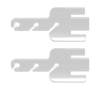 Tendeurs de machine à tricoter, 2 pièces de machine à tricoter - Machine à tricoter avec aiguilles, adaptateur rapide pour tricoter pour une fixation rapide du tissu, voir le compteur lorsque vous