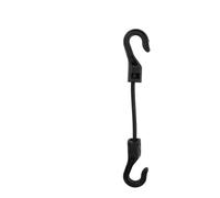 Tendeurs Elastique avec Crochets Cordons élastiques Robustes avec Crochets, Sangles d'arrimage for Support de Toit Voiture, Filet Bagages Moto, Corde Tente Camping(13.5cm(1pc))