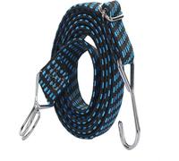 Tendeurs Elastique Plat avec Crochets 3m,Sandow Reglable Elastique avec Crochet Métal,Corde Elastique pour Bagages, Sangle Demenagement Elastique Large