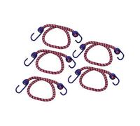 Tendeurs élastiques 60 cm + crochets - kit de 5