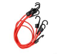Tendeurs élastiques robustes avec crochets recouverts de plastique, sangles de bagages de vélo, sangles de chargement de 30/45/60/90 cm, corde en nylon, cordon élastique de 4 mm, sangles de camping
