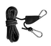 Tendeurs réfléchissants pour tente, à cliquet avec crochets, 200 kg, réglable, poulie de suspension, à cliquet réglable