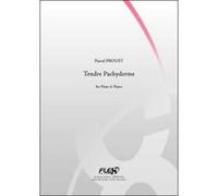 Tendre Pachyderme - P. PROUST - Flûte et Piano - FLEX Editions