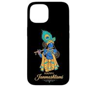 Tendre Seigneur Krishna Janmashtami Dévotionnelle Hindoue Coque pour iPhone 15