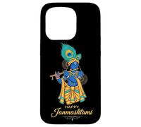 Tendre Seigneur Krishna Janmashtami Dévotionnelle Hindoue Coque pour iPhone 15 Pro