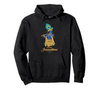 Tendre Seigneur Krishna Janmashtami Dévotionnelle Hindoue Sweat à Capuche