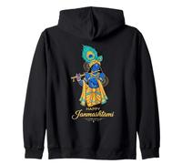 Tendre Seigneur Krishna Janmashtami Dévotionnelle Hindoue Sweat à Capuche