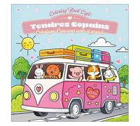 Tendres copains: Coloriages cosy pour petits et grands
