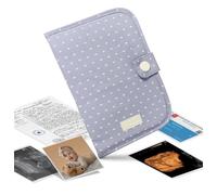 TENDS Protege carnet de sante bebe avec Porte document - Housse pratique pour garder en sécurité documents essentiels- Idéal pour certificats médicaux vaccinations- Cadeau pour nouveaux parents