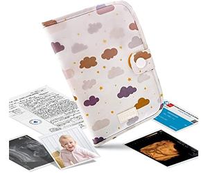 TENDS Protege carnet de sante bebe avec Porte document - Housse pratique pour garder en sécurité documents essentiels- Idéal pour certificats médicaux vaccinations- Cadeau pour nouveaux parents