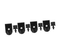 TENDYCOCO 4 Pièces Vis de selle Écrou de fixation de siège Écrou en alliage d'aluminium