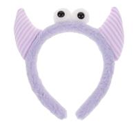 TENDYCOCO Bandeau En Corne De Taureau En Peluche Lavage Du Visage Poils D'animaux De Vache Cerceau De Bœuf Accessoires De Costume De Cosplay Accessoire De Théâtre Pour Anniversaire