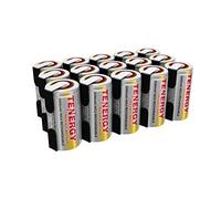 Tenergy Lot de 15 Batteries Rechargeables Sub C NiCd 2200 mAh pour Outils électriques, 1,2 V à Dessus Plat, Piles Sub-C Rechargeables avec languettes