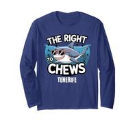 Tenerife Espagne The Right to Chews Funny Great White Shark Manche Longue