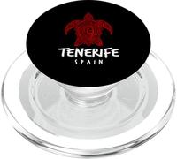 Tenerife Espagne Tribal Tortue de mer Océan Art Design PopSockets PopGrip pour MagSafe