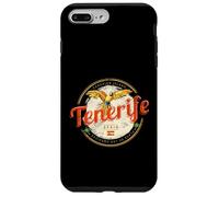 Ténérife et Parrot Îles Canaries Espagne Vintage Souvenir Coque pour iPhone 7 Plus/8 Plus