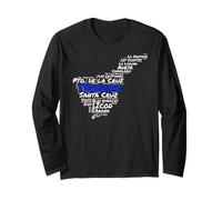 Tenerife Puerto de la Cruz Villes Cadeau d'anniversaire Manche Longue