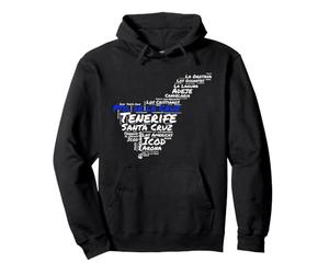 Tenerife Puerto de la Cruz Villes Cadeau d'anniversaire Sweat à Capuche