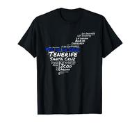 Tenerife Puerto de la Cruz Villes Cadeau d'anniversaire T-Shirt