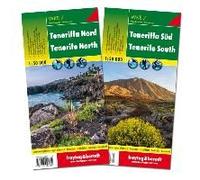Teneriffa Nord Und Süd, Wanderkarten Set 1:50.000