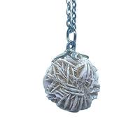 TENET - Collier avec pendentif serti d'une pierre dure semi-précieuse, bijou artisanal fait main, Pierre