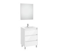 Tenet Pack 3 Tiroirs 600 Mm Blanc Brillant - ROCA A851789806