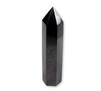 TENET - PIERRE DE SHUNGITE NATUREL 100% Russie (OBÉLISQUE EN SHUNGITE DE 8 CM)