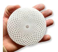 TENET - Pierre minérale SELENITE pour cristallothérapie méditation guérison (PORTE INCENSE ILLUSION OPTIQUE)