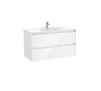 Tenet Unik 2 Tiroirs 1000 Mm Blanc Brillant - ROCA A851778806