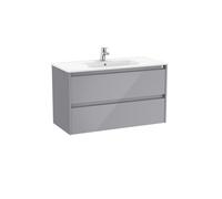 Tenet Unik 2 Tiroirs 1000 Mm Gris Galet Brillant - ROCA A851778516