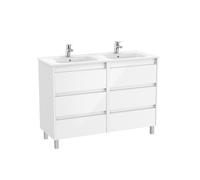 Tenet Unik 6 Tiroirs 1200 Mm Blanc Brillant - ROCA A851892806