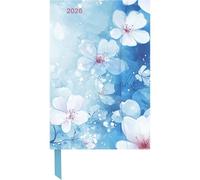 teNeues Bright Flowers 2026 Agenda semainier compact avec fermeture magnétique pour les amoureux de la nature et des fleurs 10 x 15 cm