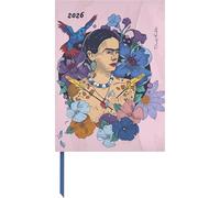teNeues - Frida Kahlo Diary 2026 - Agenda semainier artistique avec fermeture magnétique pour les amateurs d'art et de culture : Magneto Diary
