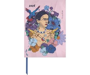 teNeues - Frida Kahlo Diary 2026 - Agenda semainier artistique avec fermeture magnétique pour les amateurs d'art et de culture : Magneto Diary