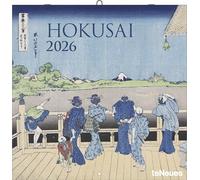 teNeues - Hokusai 2026 - Kunst-Wandkalender 30x30 cm (30x60 cm geöffnet) | Broschürenkalender mit Ukiyo-e-Motiven für Hokusai-Fans & Liebhaber fernöstlicher Kunst
