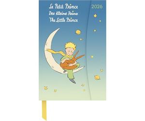 teNeues - Le Petit Prince 2026 - Agenda Livre 10x15cm | Agenda Semainier Compact avec Fermeture Magnétique pour les fans d'Antoine de Saint-Exupéry: Magneto Diary