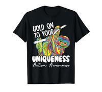 Tenez à Votre Unique Sensibilisation à l'Autisme et à l'autiste T-Shirt Graphique avec Valeur
