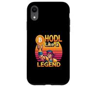 Tenez comme Une légende, Un état d'esprit Fort, Une Richesse, Une liberté, des Bitcoins Coque pour iPhone XR