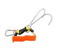 Tenez le crochet barrière en acier inoxydable pour la plongée et la sécurité sous-marine, un crochet d'immersion haute résistance avec une boucle rapide pour les vidéastes sous-marins et vidéastes