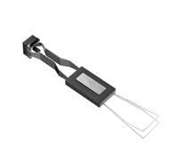 Tenez le tire-bouchon | Outil de retrait de capuchon en acier inoxydable | Universel Black Switch Plastique Compatible avec le clavier à double extrémité Remover, accessoires de maintenance conviviaux