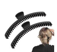 Tenez tout clip à griffe de cheveux, griffes de cheveux - PACK OF 2 HOT TOUTES TOUTES les pinces à cheveux givrées - Accessoires de coiffage pour femmes, GRANDES BARRETTES STRONGE GRIND, SLIM PIN PINS