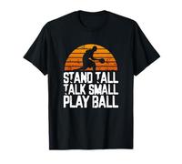 Tenez-vous debout, parlez doucement, jouez au ballon Funny Basketball T-Shirt