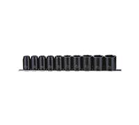 Teng - 9121 Prise d'impact métrique Set 10 Piece 1/2in Drive - TEN9121