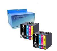 Teng Cartouches d'encre compatibles pour Epson 130XL T130XL pour Epson Workforce WF-3540DTWF WF-7015 WF-7515 WF-7525 Stylus B42WD BX-525WD BX-535WD BX-625FWD BX-630FW 35FWD BX-925FWD BX-925FWD 35FWD