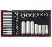 Teng Impérial Standard Et Ensemble de Douille 32 PC 1/4 & 1cm Drive 6Pt TTAF32