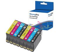 Teng Lot de 8 cartouches d'encre 18 XL pour Epson Expression Home XP-205 XP-212 XP-215 XP-225 XP-302 XP-305 XP-312 XP-315 XP-322 XP-325 XP-402 XP-405